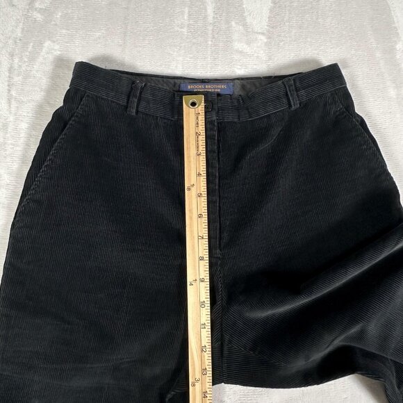 Brooks Brothers Pants Women Size 10 Corduroy High Rise Slash Pockets W28 L29 EUC - Picture 4 of 9